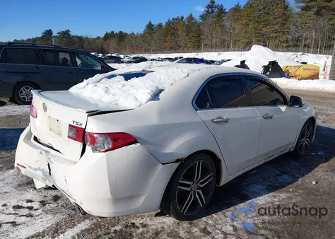 2010 Acura Tsx 2.4 z USA, uszkodzony, nr VIN JH4CU2F61AC035878